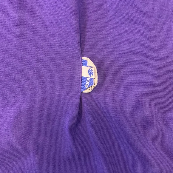 ADER ERROR Purple Boxy T-Shirt - Picture 3 of 7
